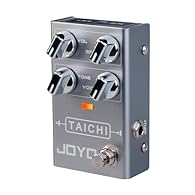 JOYO Tai Chi Low-Gain overdrive pedal, the unique "VOICE" knob controls different genres of EQ frequency bands, its smooth overdrive sound is reminiscent of the classic Dumbble amp. R series effect pedals with good precision components, deliver way m...