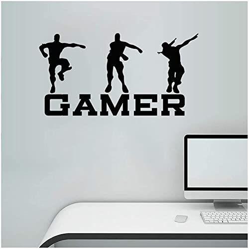 Character Action Pegatinas de Pared para Jugador,Vinilo de diseño de Jugadores del Mundo de Jugadores, decoración de Pared para Adolescentes, niños, Dormitorio, decoración del hogar Papel Pintado Cover