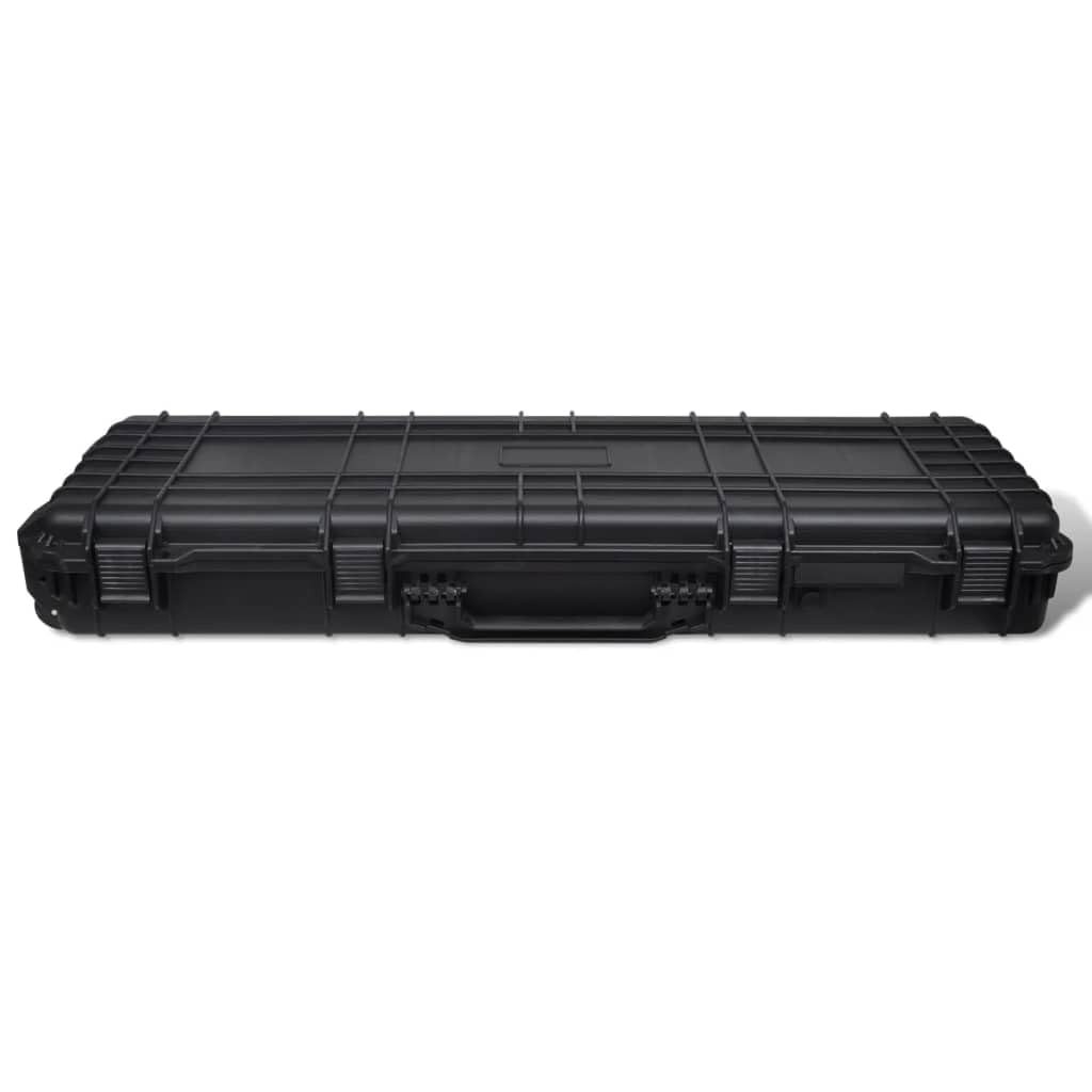 vidaXL Scatolato per Armi Plastica Resistente Impermeabile Trolley Porta Armi