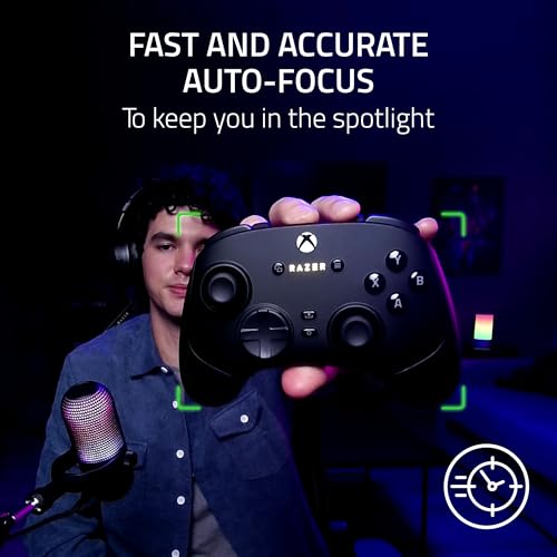 Image of Razer Kiyo V2 X Streaming Webcam: 1440p 60 FPS - Auto Focus - Built-in Microphone - Wide Angle Lense - Integrated Privacy Shutter - Works with OBS, Xsplit, Streamlabs, Discord, Zoom, Teams - Pink