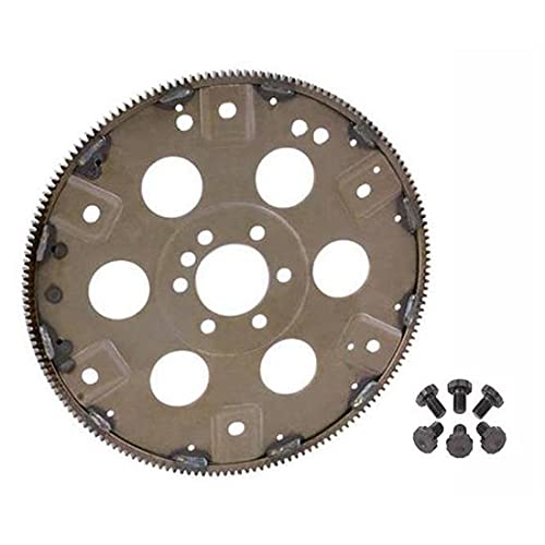 1955-85 Compatible with Chevy Flexplate for 2-Piece Rear Main, 168 Tooth w/Bolts