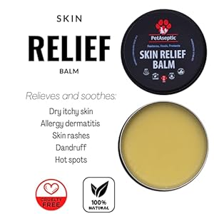 Skin Relief Balm Topical Skin Treatment for Dogs | Helps with Cuts Burns Rashes Wounds Dry Itchy Skin Hot Spots  Irritated Skin | Helps Restore Heal  Protect Skin | 2oz Tin  Cucciolini Doodles Skin relief balm topical skin treatment for dogs | helps with cuts burns rashes wounds dry itchy skin hot spots  irritated skin | helps restore heal  protect skin | 2oz tin   cucciolini doodles