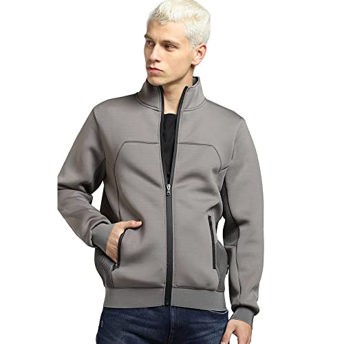 Image of Jack & Jones Polyester Blend Men's High Neck Sweatshirt