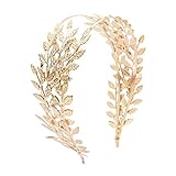 tiaras griegas doradas Esta moda de vid para el cabello es una pieza de declaración que te encantará usar. Talla única para la mayoría de las mujeres.
