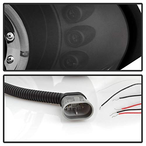 ACANII 1998-2002 Chevy Camaro LED Halo Projector Headlights - Image 5