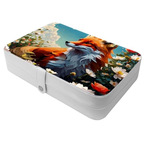 Mini boîte à bijoux renard mignon pour vos escapades et week-ends - 2