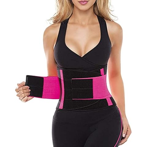 SHAPERX Women Waist Trainer Belt SZ8002-Rose-XL Cover