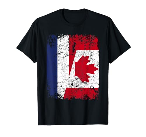CANADA FRANCE DRAPEAU DE L'AMITIÉ | CANADA T-Shirt