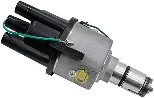 Ignition Distributor with Cap and Rotor - Compatible with 1955-1979 Volkswagen Beetle with Points, Condenser, Mechanical Advance, and External Coil, W0168-X948146