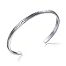 Produktbild SOLOCUTE Silber Damen Armband mit Gravur If You Can Imagine It, You Can Achieve It. If You Can Dream It, You Can Become It Inspiration Frauen Armreif Schmuck