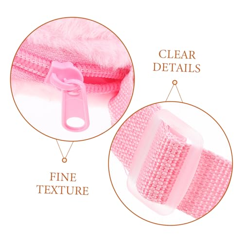 Plush Unicorn Crossbody Bag for Girls Cute Soft Storage Pouch for Coins Tissues Items Birthdays Holidays Special Occasions2