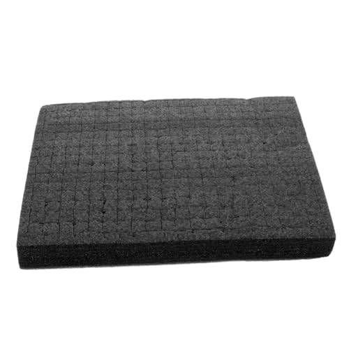 LOPUNER Black Grid Foam Sheet 500x300x30mm Packing Insert Pad Foam Case Insert for Transportation Packaging for Industrial Shipping Protection