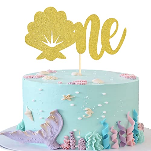 Topper per torta con conchiglia, per primo