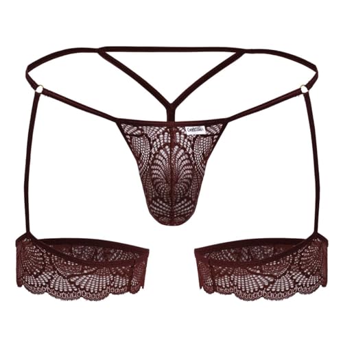 CandyMan Fashion Style 99906 Color Burgundy Size S/M