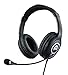 Produktbild Acer Over-Ear Headset (Omnidirektionales Mikrofon, 94 db, 20 Hz - 20 KHz, 2,4m langes Kabel für ausreichende Flexibilität, 3,5mm Klinke mit Plug & Play) silber
