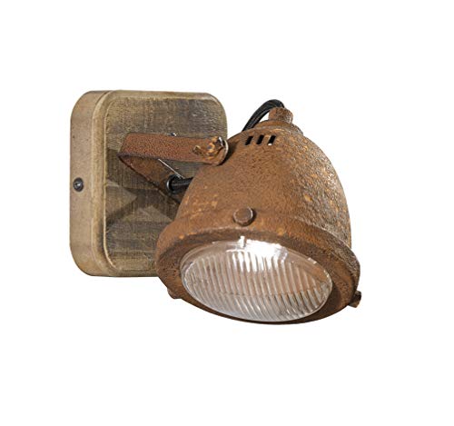 Honsel lámpara de pared, marrón