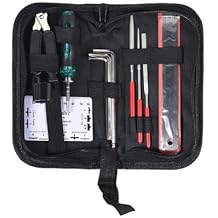 Guitar Repair Maintenance Tool Kit, 3-in-1 Guitar String Winder Cutter Pin Puller, Guitar Repair Kit with Carry Bag for Guitar Ukulele Bass Mandolin Banjo