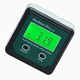 Machine-DRO Digital Angle gage with magnetic base and backlight