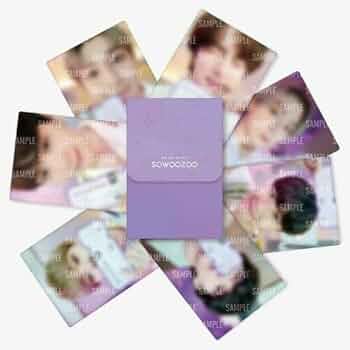 BTS SOWOOZOO ミニフォト 10パックセット BTS 2021 MUSTER SOWOOZOO Mini Photo Card Set ( Incl. 10