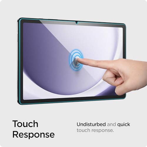 Image of Spigen Glas.tR Slim Tempered Glass Screen Protector Guard for Samsung Galaxy Tab A11 Plus / A9 Plus - 1 Pack