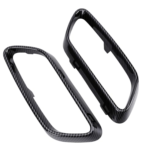 Cubierta de punta de escape de carbono hydro dip para renovar el estilo de tu Clase C W206 5
