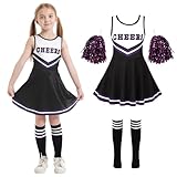 ☆ Design adorable et attrayant : dans un style simple et moderne, Costume Cheerleader Fille un schéma de couleurs classique et charmant qui vous permettra de gagner les faveurs des autres et de devenir le point de mire de la fête.