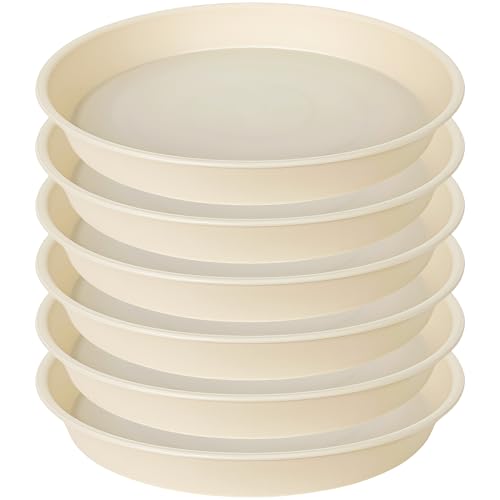 image for Bleuhome 6 Pack Plant Saucer Water Drip Tray, 4 5 6 7 8 9 10 11 12 13 