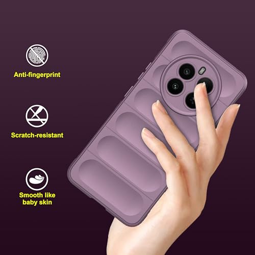 Image of amazon basics Back Case Cover for Realme Narzo 70 5G (Silicone Lavender)
