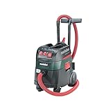metabo Allessauger ASR 35 H ACP - 1400 W, 35 l Nass- und Trockensauger, 4380 l/min - Staubklasse H Zertifiziert, AutoCleanPlus, Elektrowerkzeug-Steckdose - Ideal für Schimmel- und Dämmungssanierung