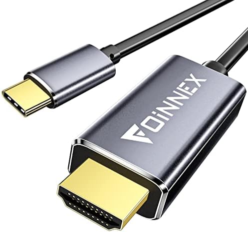 FOINNEX adapter / konwerter HDMI na mini Displayport 4K 30 Hz, Active HDMI męski na Mini DP złącze żeńskie do MacBook Pro, Mac Mini, HP laptop, Dell PC do Apple Cinema Display (24/27 cali), monitor iMac