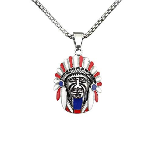Collier chef indien, le cadeau idéal pour homme au style rétro rock unique