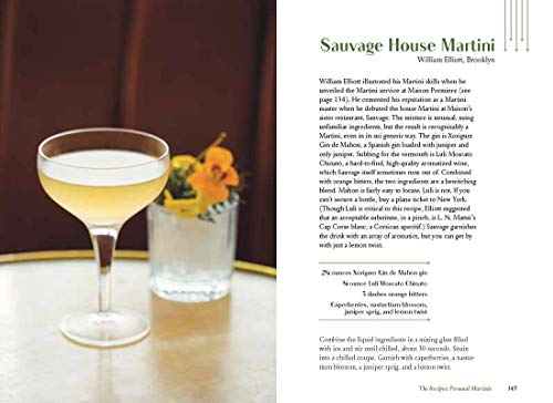 The Martini Cocktail: A Meditation on the World's Greatest Drink, with Recipes