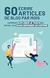  Ecrire 60 articles de blog par mois: Comment exploser le trafic de votre site sans dépenser un centime