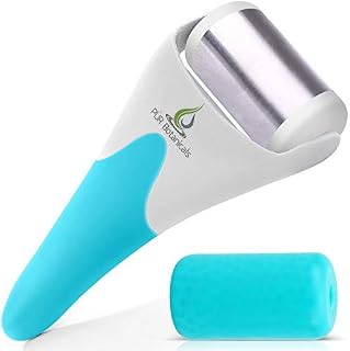 Ice Roller for Face & Eye Puffiness Relief 2 Pack - Facial Depuffing