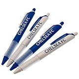 En blíster. Chelsea F. C. Juego de 4 bolígrafos