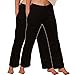 Produktbild HERMKO 984 2er Pack Damen Homewear Hose aus Bio-Baumwolle, Farbe:schwarz, Größe:48/50 (XL)