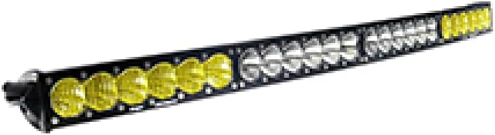 Baja Designs OnX6 Arc Dual Control LED Light Bar 40-inch for Jeeps, Off-Road 4x4, Trucks, UTV, ATV, SUV (Driving Combo; Amber/Clear)