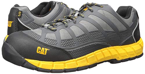 Caterpillar Men's Streamline Composite Toe Work Shoe Construction, Grey, 10.5 #TOP6