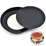 [Küchenutensilien]: Diese Pfannen eignen sich sehr gut für die Herstellung von Butterkürbiskuchen, Ananaskuchen, Apfelkuchen, Muffins, Cupcakes, Brownies, Pizzen und anderen köstlichen Desserts.