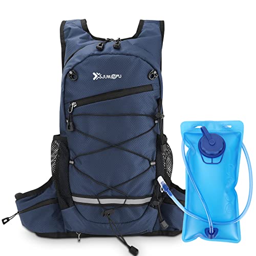 Hydration Backpack, CestMall Water Pack with 2L Water Bladder Lightweight Hiking Rucksack Hydration Vest Bag Pack Perfect for Outdoor Cycling Marathon Running Skiing Camping Climbing for Men and Women
