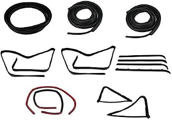 Complete Weatherstrip Seal Kit Compatible with 1980-1983 Ford F-100 1980-1986 F-150 F-250 F-350