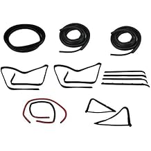 Complete Weatherstrip Seal Kit Compatible with 1980-1983 Ford F-100 1980-1986 F-150 F-250 F-350