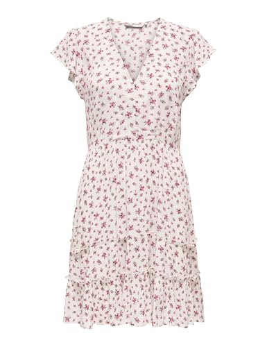 Robe mini col en V Only coupe ample confort quotidien femme 3XL