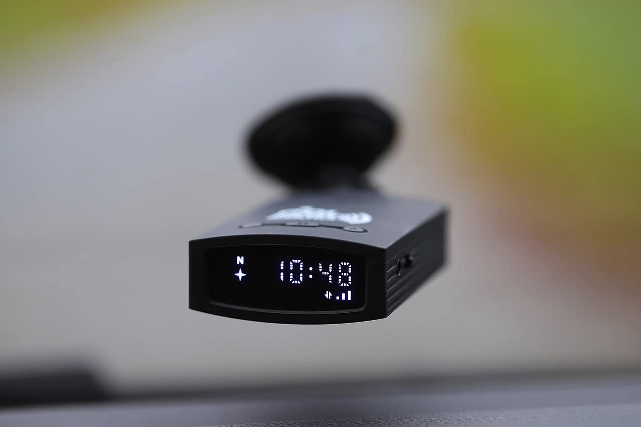POI Pilot Radarwarner: Connected GPS-Gefahren-Warner mit Integ. SIM-Karte für Live-Updates (Blitzerwarner, Connected Live Radarwarner, Navigationsgerät)