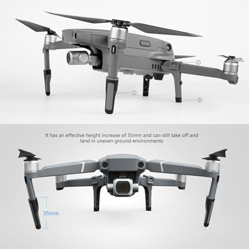 Par de soportes antivibración para tren de aterrizaje UAV miniatura 4