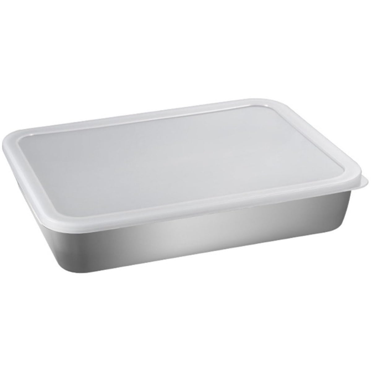 Almacenamiento de alimentos y barbacoa con bandeja de acero inoxidable OUNONA