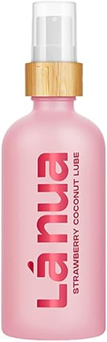 La Nua Fresa Coco - Lubricante comestible a base de agua ingredientes eficaces deliciosos duraderos seguros para juguetes no pegajosos e