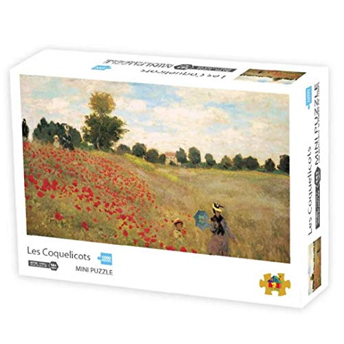 AMOYER Photo Puzzles Mini 1000 Pièces Paysage Puzzles Assembling en Bois Jouets pour Adultes Enfants Jeux pour Enfants Jouets éducatifs Cover
