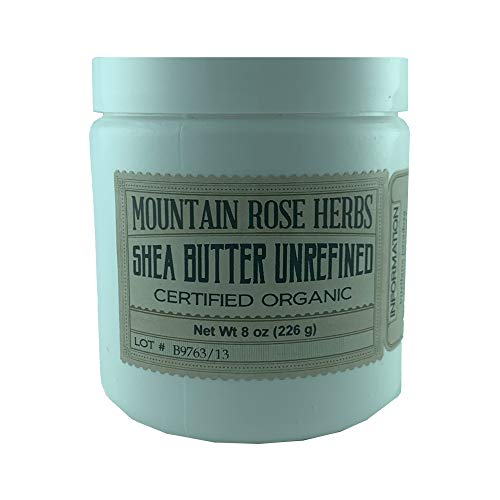 Mountain Rose Herbs Shea Butter Unrefined 8oz Certified Organic