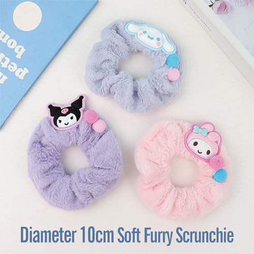 Image of Cute hair accessory set Cute headband,Various Styles of hair clips, hair cords, Hair Ties,Plush hair loop(blue)